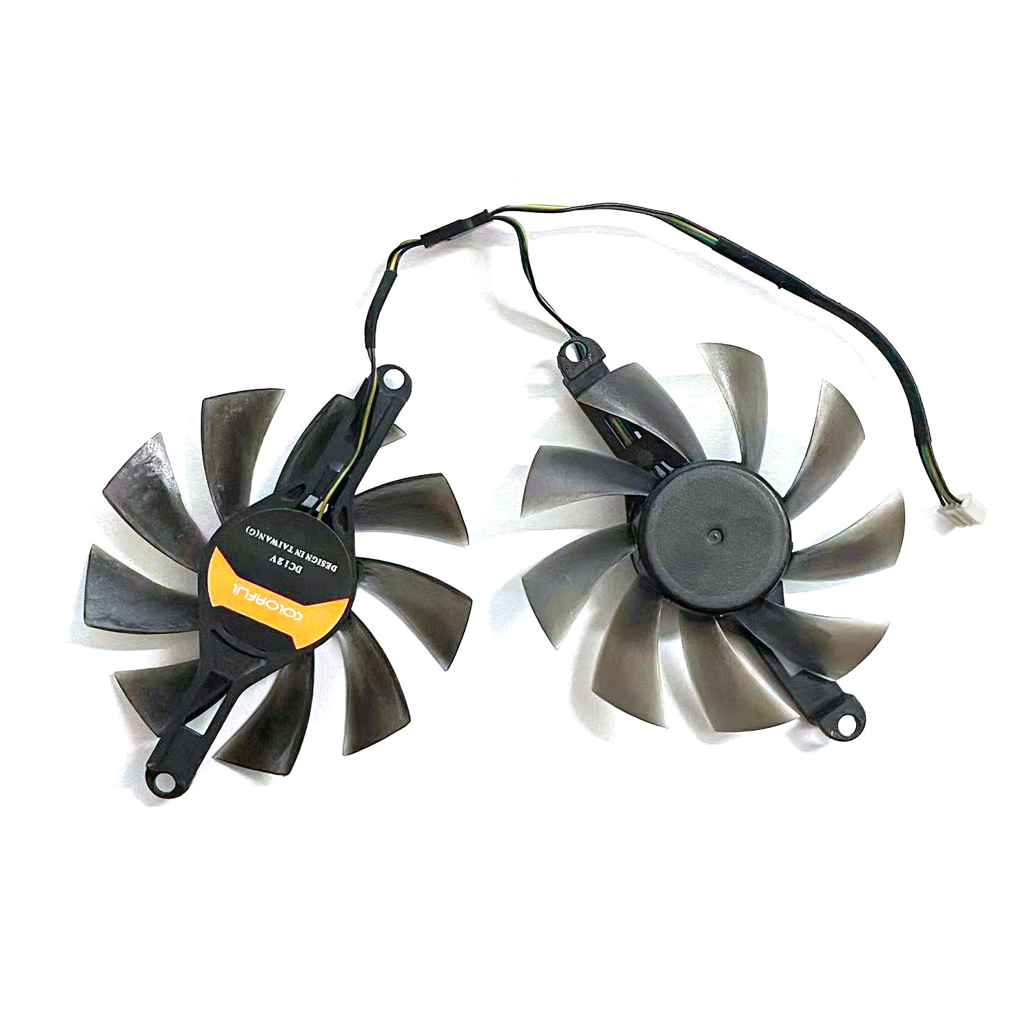 Nuevo ventilador para GPU, 4 p - Rx 580 8Gb 2048Sp Gpu reseña y precio